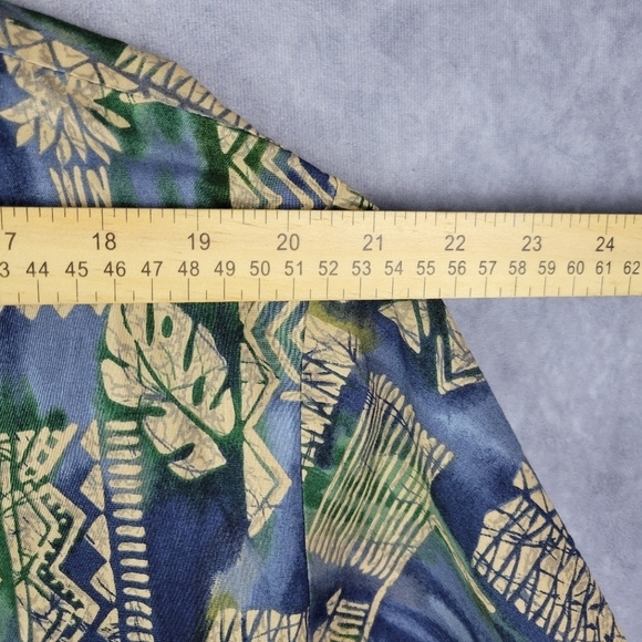 Tori‎ Richard pineapple Costal Beach M Hawaiian Aloha Men Shirt short-sleeved - Picture 11 of 11